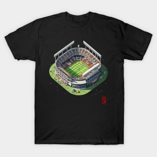 Isometric stadium T-Shirt